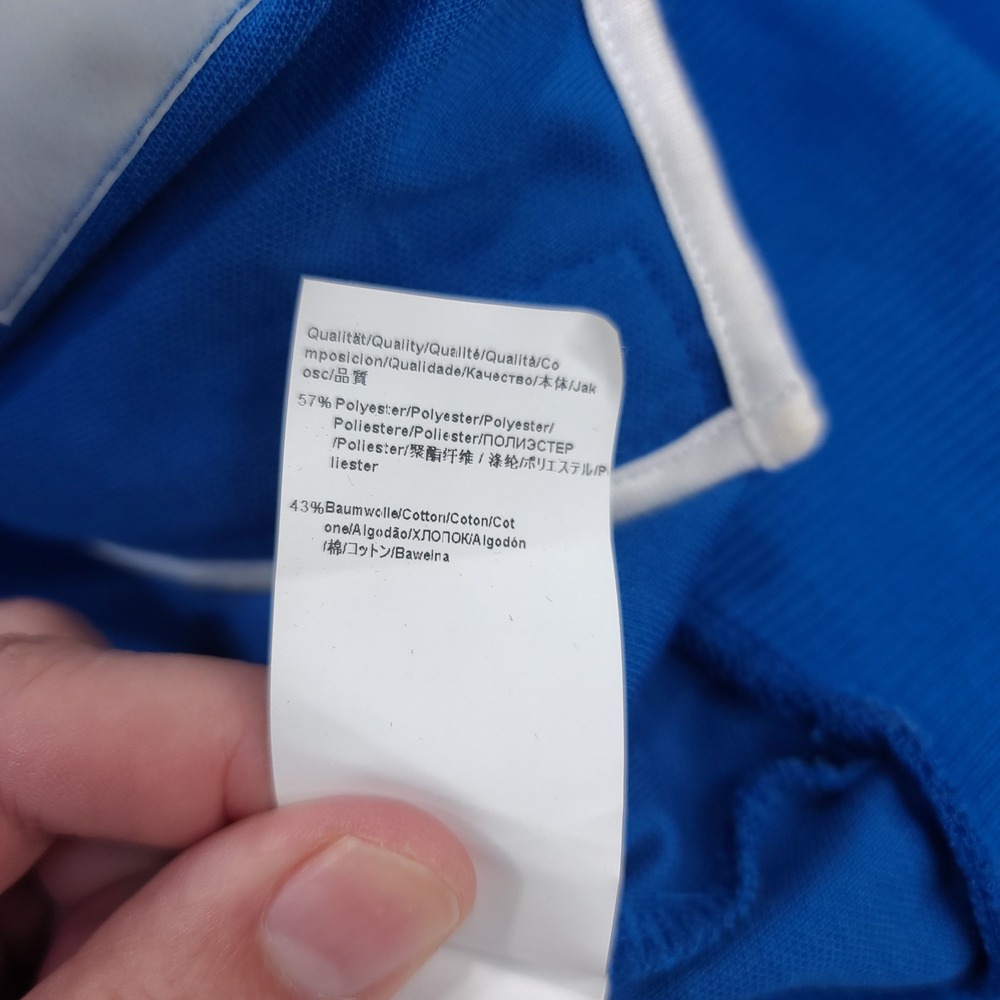 Hugo Boss Track Jacket Mens XL Blue Italy 2014 Skaz Flag Full Zip Soccer Soccer - Picture 9 of 9